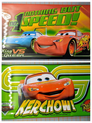 Disney/Pixar Cars McQueen Case with 24 Colored Pencils New