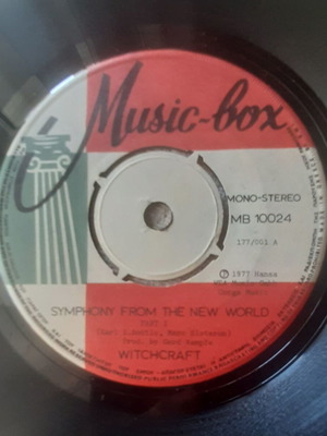 Witchcraft Symphony From The New World 7" single μεταχειρισμένο, disco funk