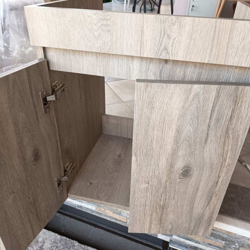 Two-Door Wall Cabinet like new, melamine coated chipboard