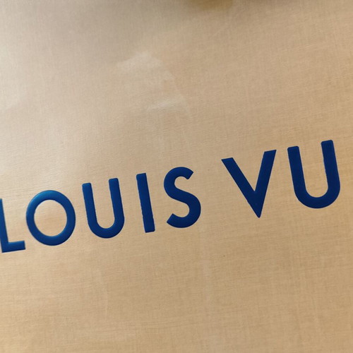 Louis Vuitton empty gift box and paper bag used