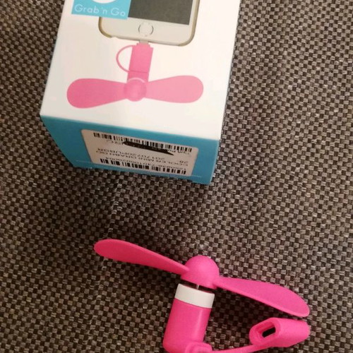 Mini cooler pink new for mobile phone