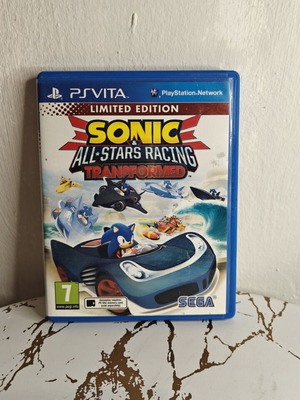 Sonic & All-Stars Racing Transformed Limited Edition PS Vita κουτί και εγχειρίδιο σαν καινούργιο