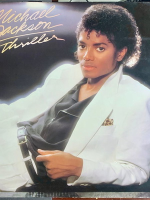 Michael Jackson Thriller vinyl LP album, imported