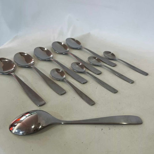 Tramontina Inox Brazil stainless steel spoon set, 10 pieces