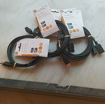 Καλώδια USB extension σετ 5 τεμαχίων, 2μ, καινούργια, High-Speed 2.0