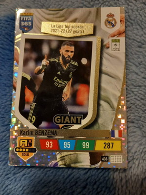 Karim Benzema card like new