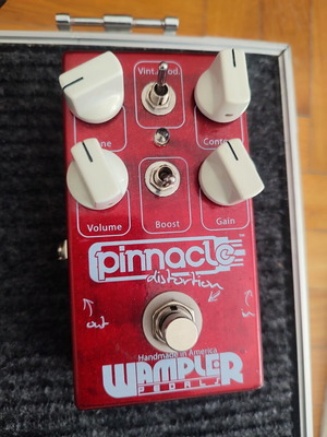 Wampler Pinnacle guitar pedal used, excellent working condition