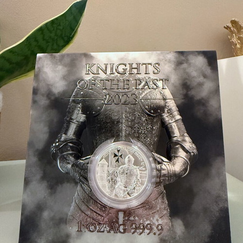 Knights of the Past 2023 5 Euro Silver Coin New