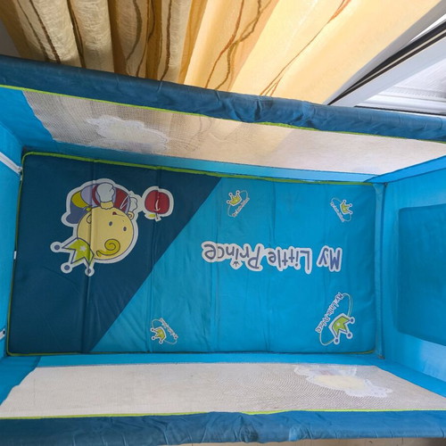 Baby Playpen My Little Prince blue like new