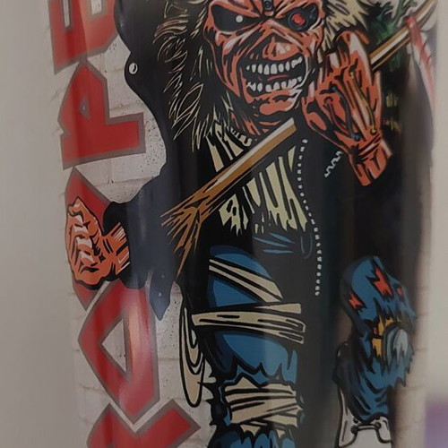 Iron Maiden collectible cup, unused