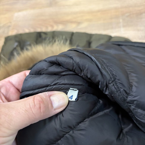 Moncler Byron camo camouflage puffer down jacket used, size L
