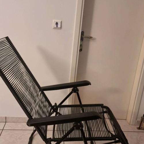 Reclining chair like new, indoor or outdoor, Ikea design