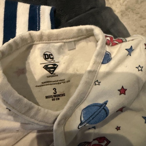 Baby clothes used, set of 4 pieces for 2–6 months boy