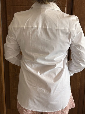 H&M white shirt, size S