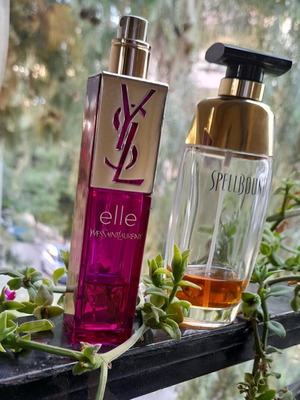 Vintage αρώματα Spellbound Estee Lauder και Elle YSL μεταχειρισμένα