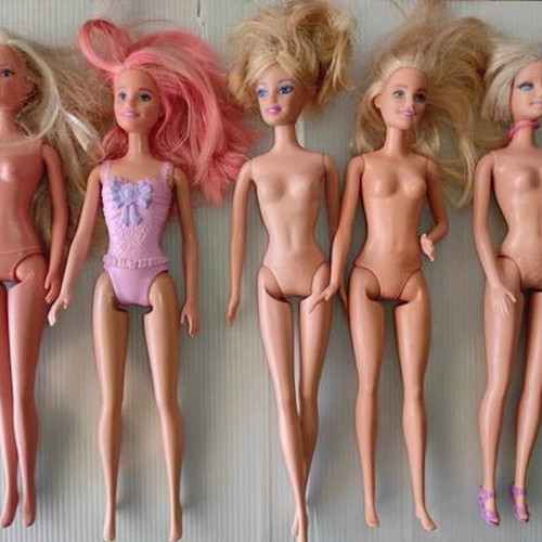 Barbie κούκλες μεταχειρισμένες χωρίς ρούχα, πακέτο 57 τεμαχίων