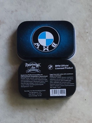 BMW Metal Case Like New for Candy or Pills