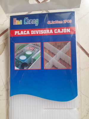 Organization divider like new, closed packaging