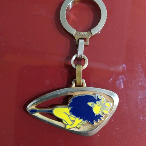 Peugeot collectible keychain used, 1970-1980 decade, rare French