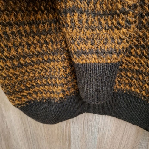 Zara wool pullover XL like new, brown limited edition
