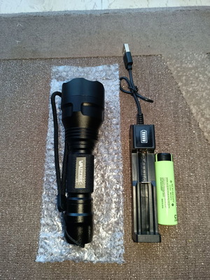 Flashlight C8 with upgraded board and LED XHP50.2 new