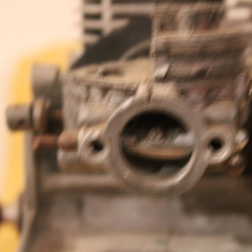 Comer 60cc Two-Stroke Engine Cutaway Used for Educational Purposes