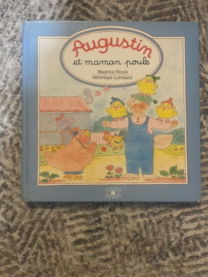 Augustin et maman poule children's book used, French