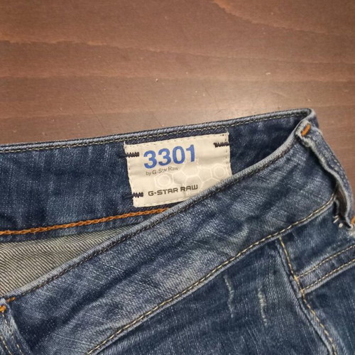 Men's jeans pants used, blue