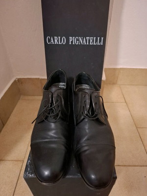 Carlo Pignatelli wedding shoes like new, size 43, black