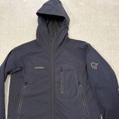 Norrona Falketind Scholar Gore Windstopper Soft Shell jacket, men's L, black