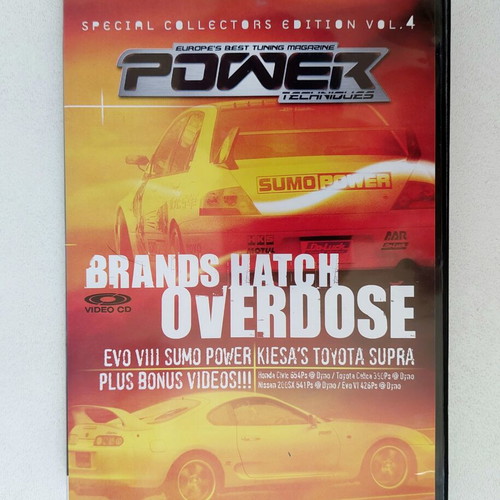 Power Techniques Brands Hatch Overdose DVD Vol. 4 new