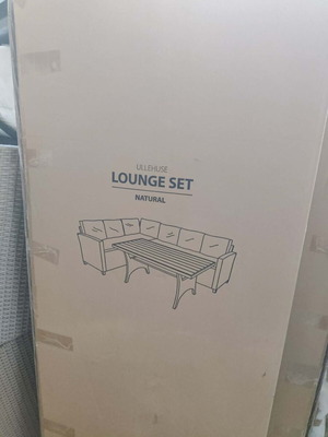 JYSK Ullehuse Lounge Set Natural καινούριο στις κούτες