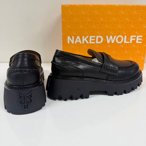 Naked Wolfe Flawed black sport shoes new, size 37