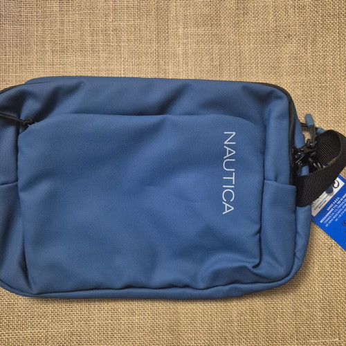 Nautica Toiletry Bag 2L new, blue, waterproof travel case