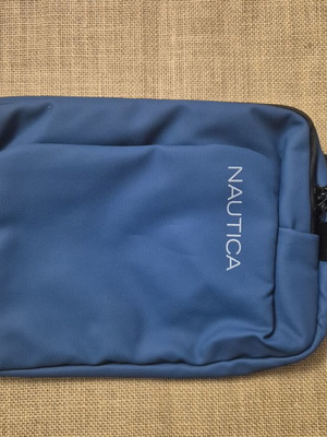 Nautica Toiletry Bag 2L new, blue, waterproof travel case