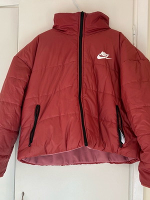 Μπουφάν Nike ντουμπλ φας ροζ σαν καινούργιο, μέγεθος XL