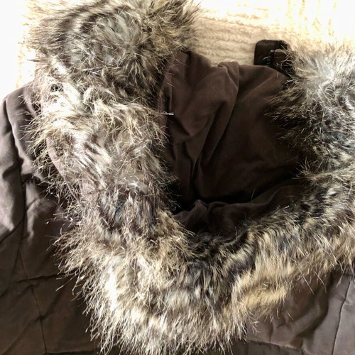 Esprit winter jacket like new, brown, size M