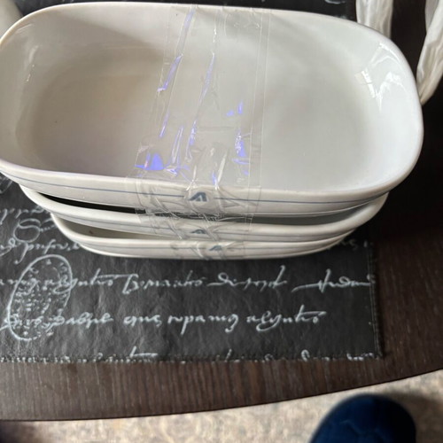 Alitalia porcelain collectible bowls set of 6
