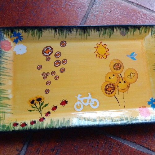 Porcelain plate Motion used, collectible, rare