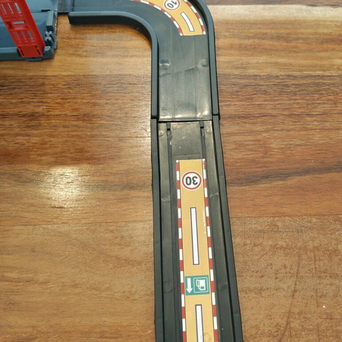 Two-Story Car Garage used, plastic assembly toy