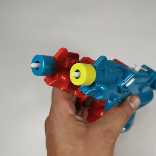 Vintage Jet Pistol K5 water gun set used, made in Greece
