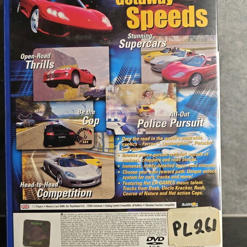 Need for Speed Hot Pursuit 2 PS2 used racing game