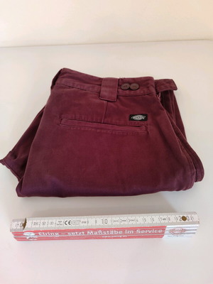 Dickies chinos μπορντό σαν καινούργια, μέγεθος W32/L31, 100% βαμβάκι