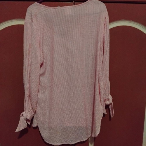 H&M summer blouses, white and pink, size M