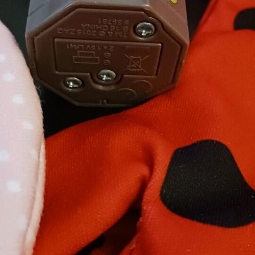 Ladybug set used with reversible bag, mask, gloves and light-up Miraculous