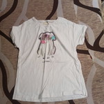 T shirt κορίτσι σετ 2 like new, λευκά