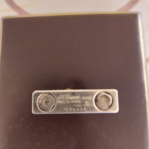 Dupont silver lighter like new, authentic and functional