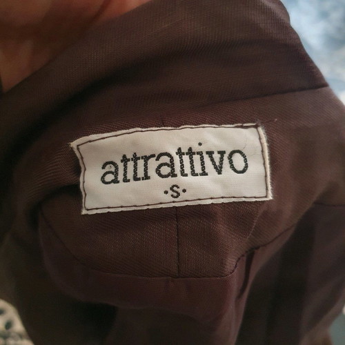 Attrattivo brown cropped blazer S used