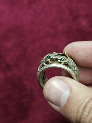 Silver Ring of Barahir (Aragorn) from Lord of the Rings like new