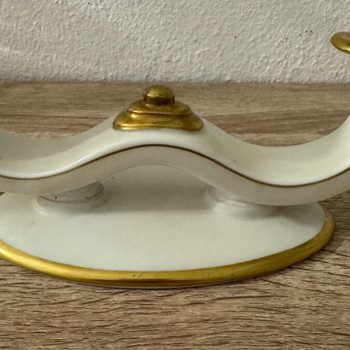 Eschenbach porcelain candlestick used, double, Germany
